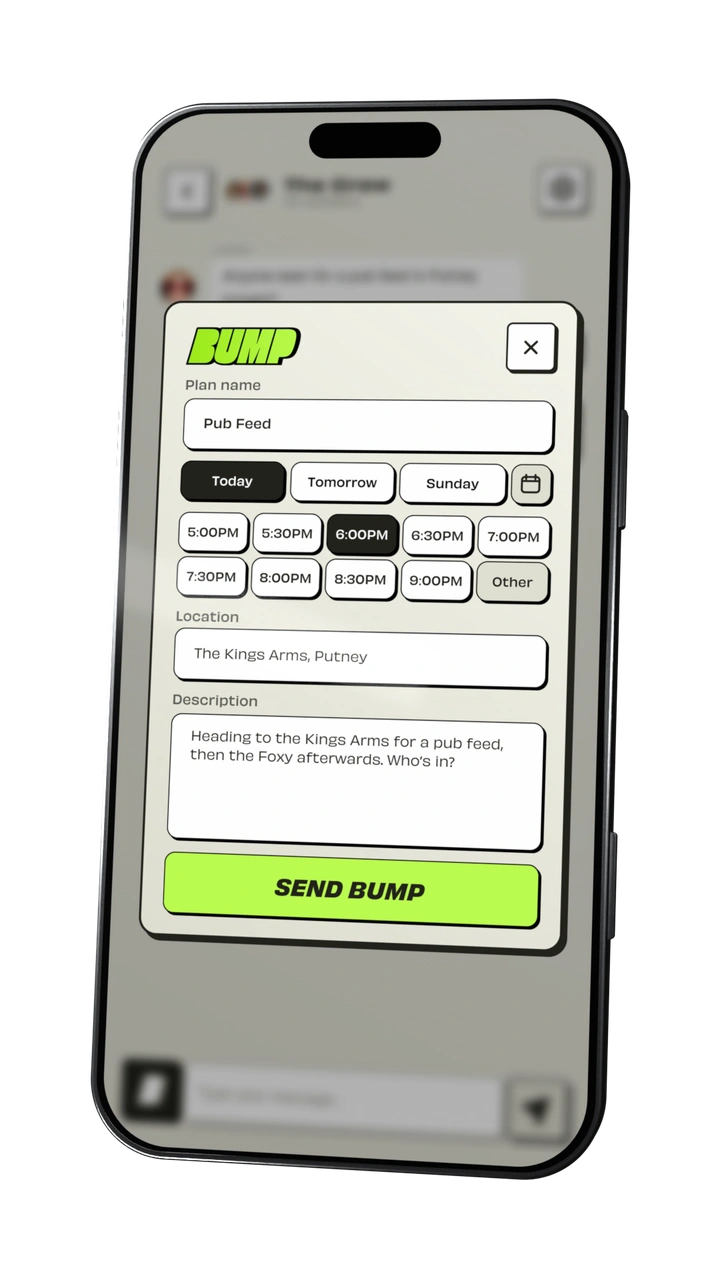Bump app: Send a Bump